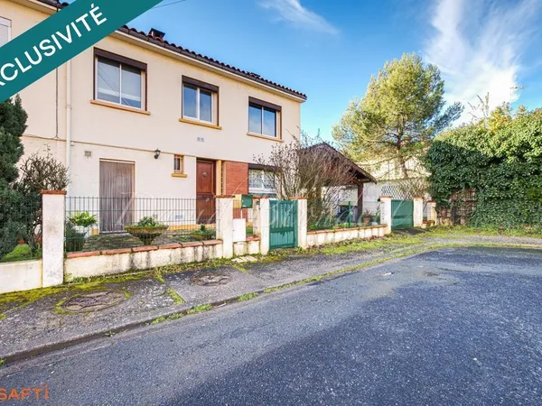 Maison 105m2 - 4 chambres - GRAULHET 