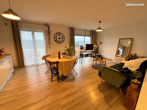 Appartement 2 pièces 58 m² 