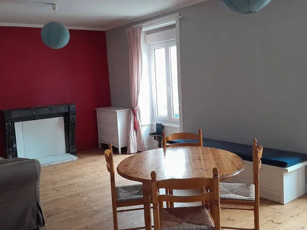 Loue appartement T3 - 75m² - meublé - 2 chambres (colocation possible) Vannes (56) 
