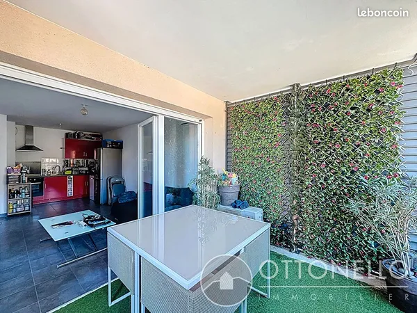 Appartement 3 pièces 57 m² 