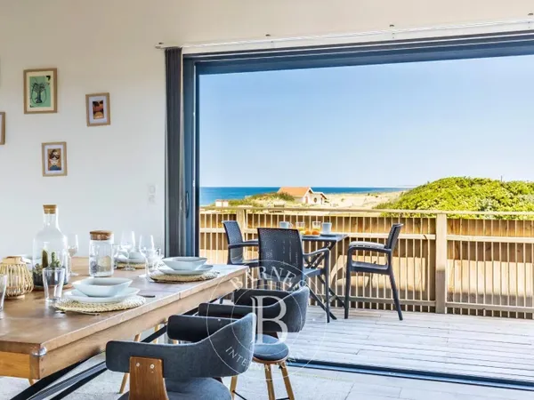 ONDRES, MAISON SUR LA PLAGE, TRÈS BELLE VUE OCÉAN 
