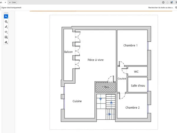 Appartement 64 M2 
