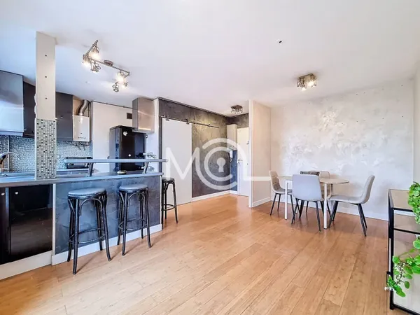 Appartement 2 pièces 38 m² 