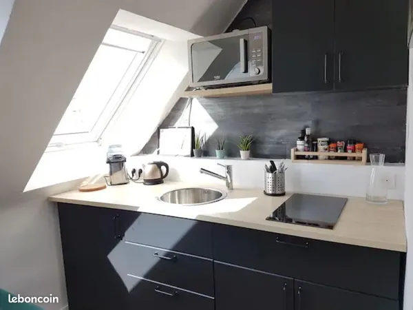 Appartement Location Nantes 1p 16m² 520€