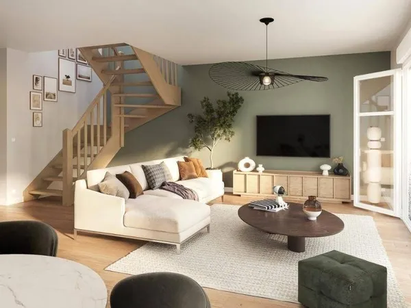 Duplex 3 pièces 66 m² 