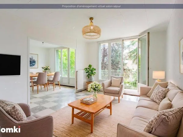 Appartement 3 pièces 65 m² 