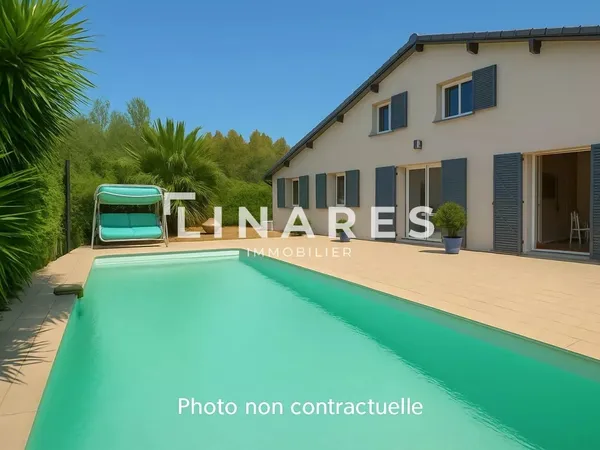 L'ECRIN - Villa T5 de 170 m² - Jardin de 1400 m² + Piscine - 13400 Aubagne 