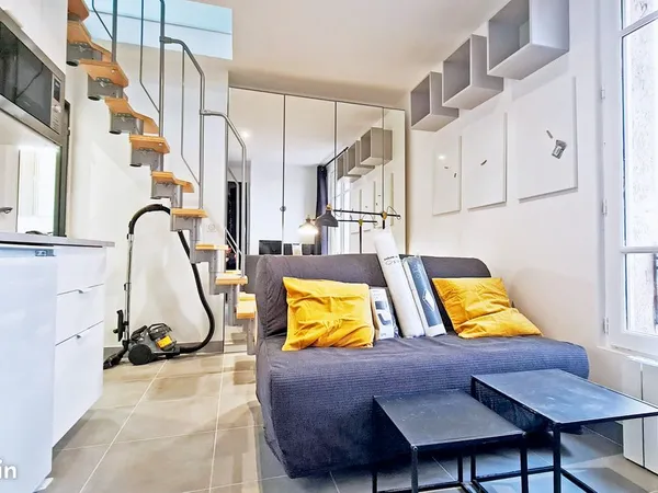 2 pièces duplex Meublé REFAIT NEUF 24m2 prestations qualité 