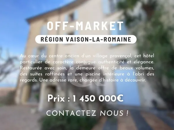 Mas provençal 7 pièces 327 m² 