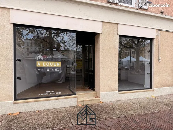 Local commercial 60 m² Roanne 