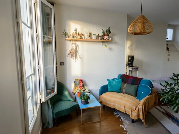 Studio Coup de Coeur ā Montmartre - Calme Lumineux Vue Dégagée 
