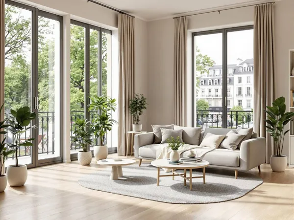 Appartement 4 pièces 80 m² 