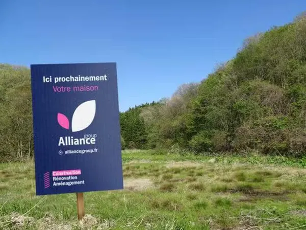 Terrain 319.00 m² à Teillé 