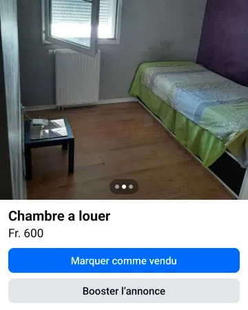 Chambre a louer en colocation 