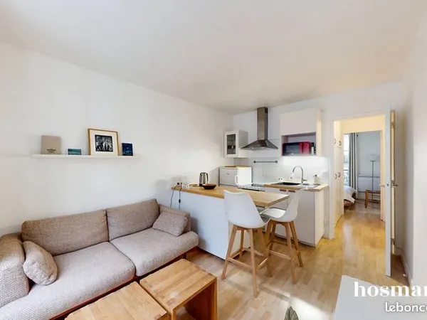 Appartement 2 pièces 25 m² 