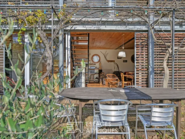 Maison d'architecte, bois & lumière 