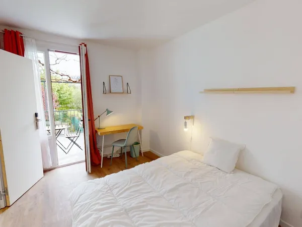 Loue chambre en coliving 11m² Issy-les-Moulineaux 