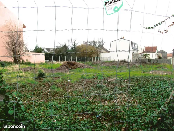 Terrain constructible montfermeil 