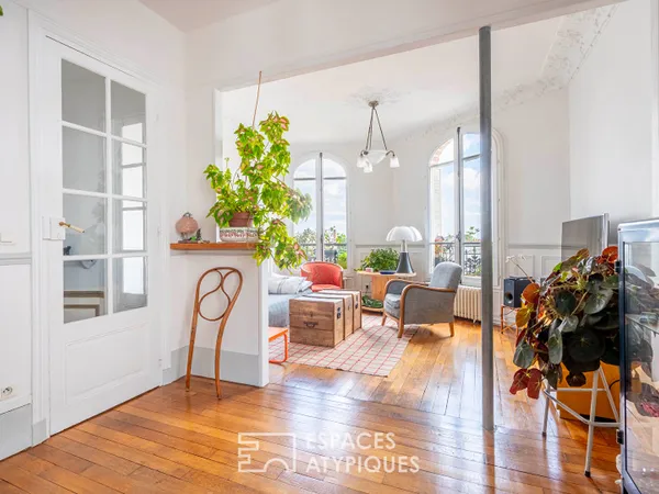 Duplex en hyper centre de Romainville 