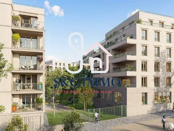 Appartement 3 pièces 42 m² 