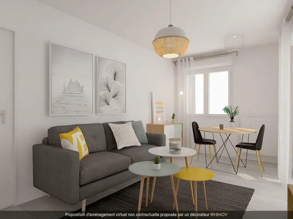 Appartement 2 pièces 42 m² 