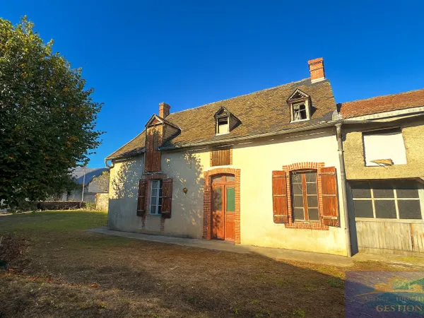 AZEREIX - FORT POTENTIEL - MAISON - DEPENDANCES - PARCELLE 1 