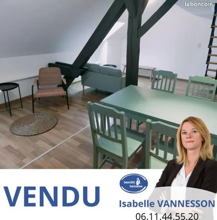 Appartement 2 pièces 51 m² 
