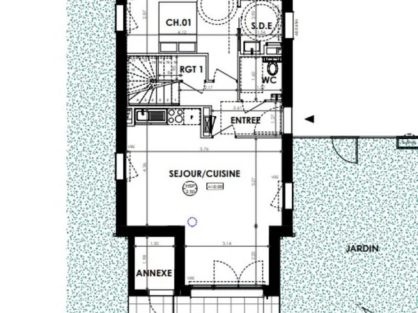 Maison de 101 m2 situé à la Vicomté Dinard 
