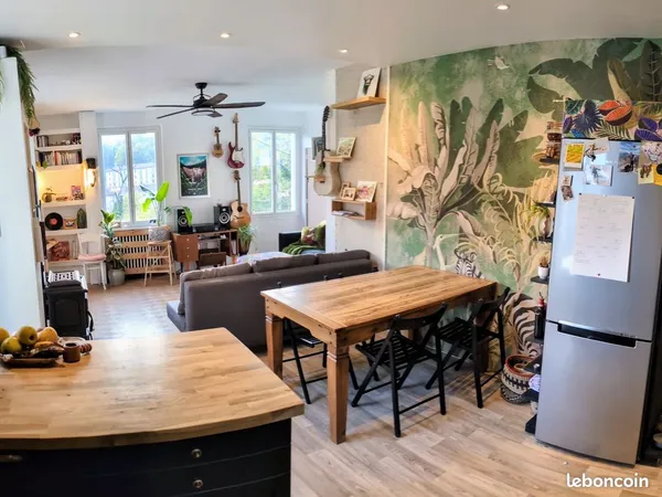Colocation avec jardin, terrasse & accès à la rivière 