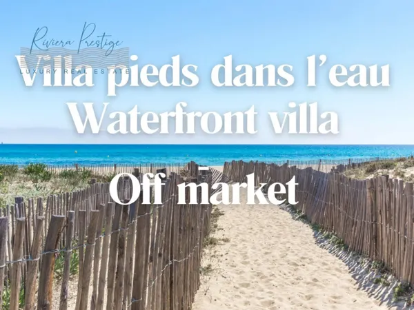 Propriété pieds dans l'eau - Off market 