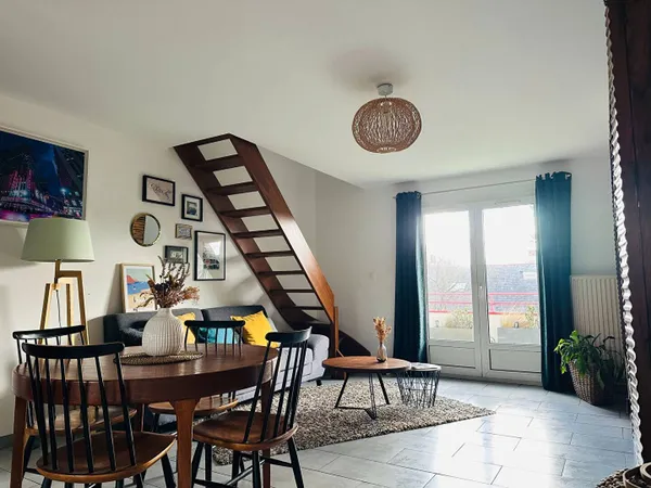 Duplex 3 pièces 58 m² 