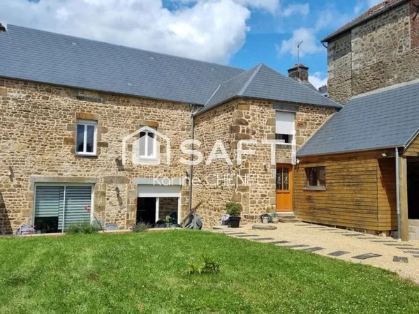 Maison en pierres entièrement rénovée 5ch terrain 