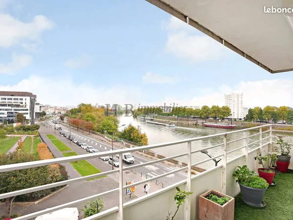 3 Pièces dans une résidence de standing - Vue dégagée sur la Seine 