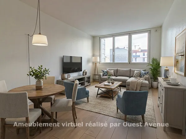 Appartement 2 pièces 46 m² 