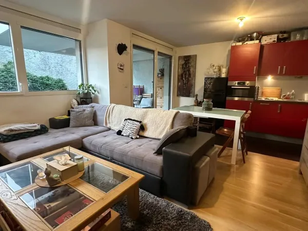 Aix-les-Bains - Élégant T2 avec terrasse dans une résidence récente du secteur de Marlioz 