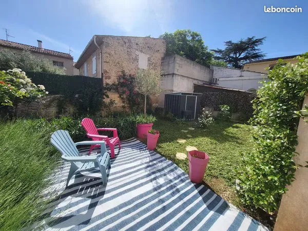 Appartement 43m2 St Maximin la Ste Baume avec jardin 