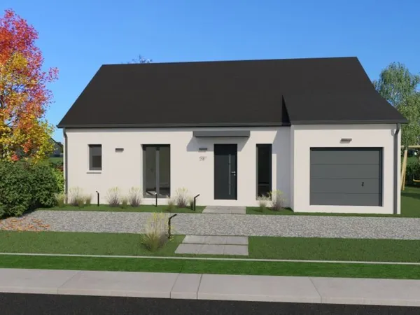 Maison 2 pièces 75 m² 