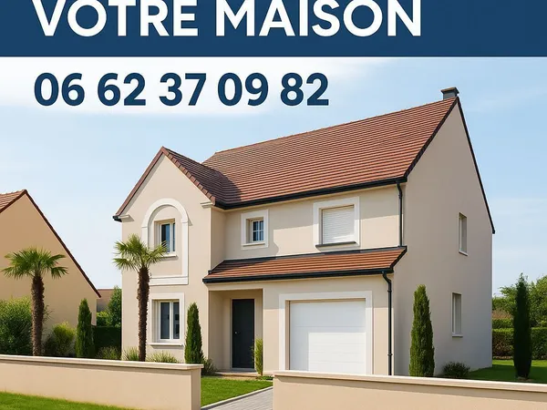 Projet de construction d'une maison 100 m² avec terrain à POMMEUSE (77) 