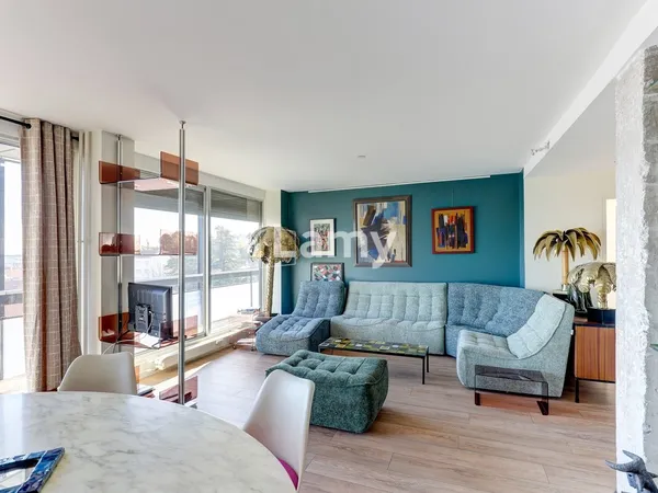 Appartement, balcon, garage 