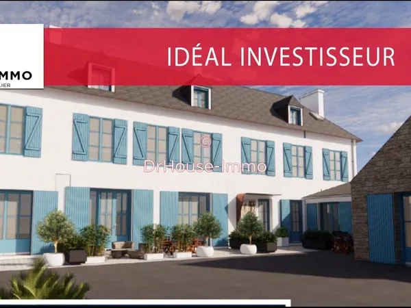 Appartement T3 en duplex disponible coeur de ville de ste Anne d'Auray dans le Morbihan. 
