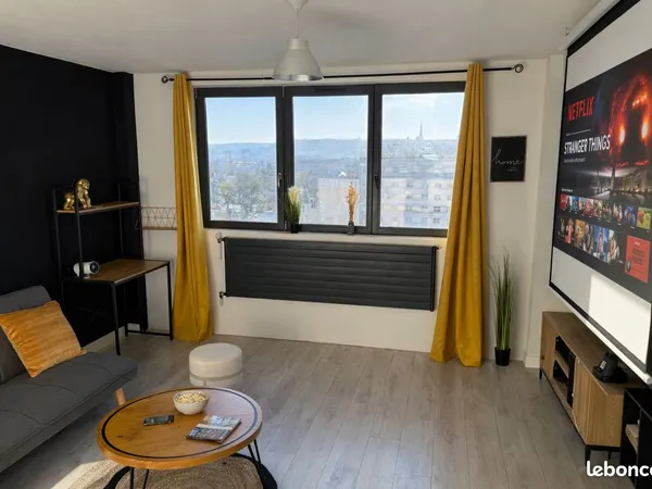 Colocation meublée 4 chambres - Résidence avec vue exceptionnelle - 2 chambres restantes 