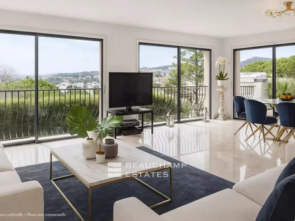 Villa provençale avec vue collines - Cannes Oxford 