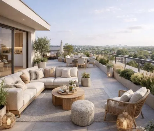 RARE** DERNIER Étage GRANDE TERRASSE 95m2 - SUD * 