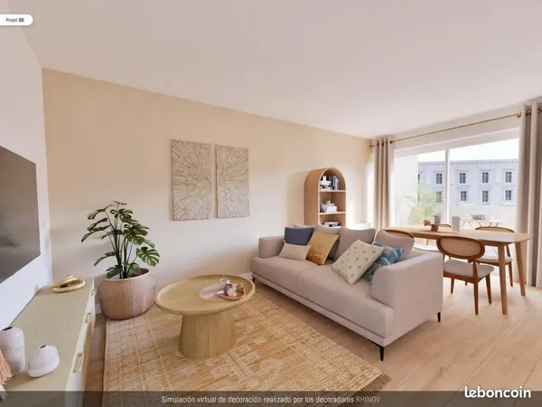 Appartement 2 pièces 42 m² 