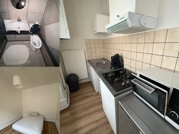 Appartement F2 meublé - 31 m² - Proche gare et centre-ville 