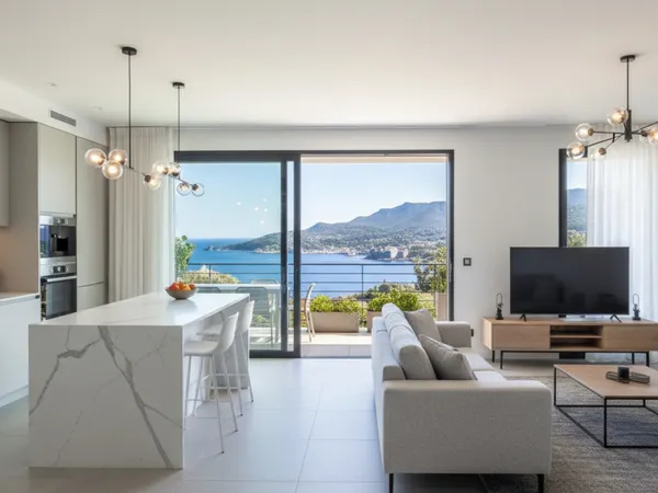 APPARTEMENT T3 NEUF : 67 m² Habitables & Grand Balcon Vue Calvi 