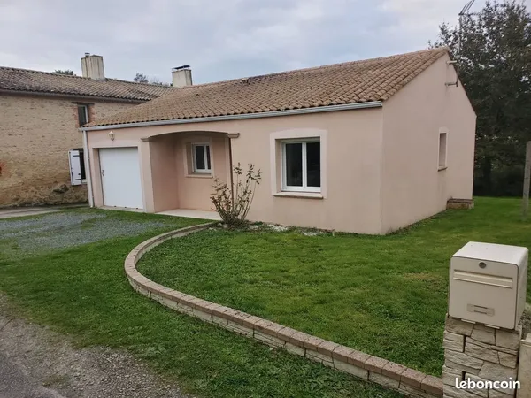 A louer maison de plein pied T3 
