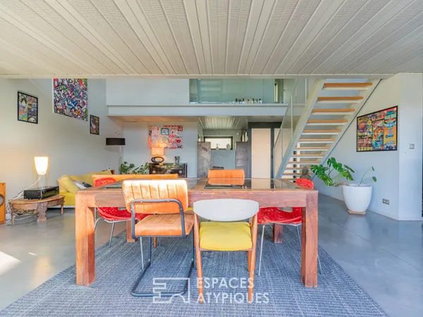 Audacieuse et lumineuse maison d'architecte 