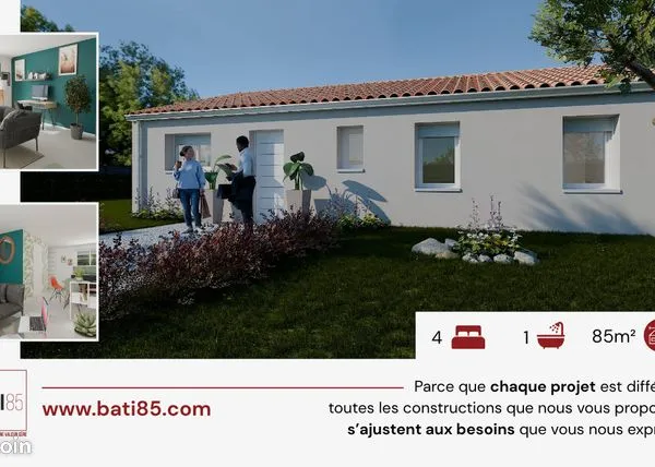 Maison 86 m² 