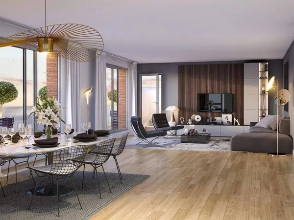 Duplex 5 pièces 136 m² 